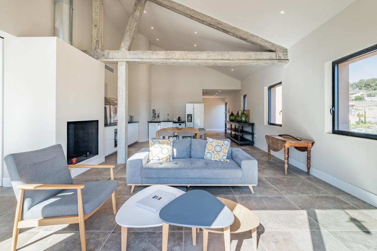 Loft D'Architecte Au Coeur D'Un Domaine Viticole Apartment ลากาเดียร์-ดาซูร์ ภายนอก รูปภาพ