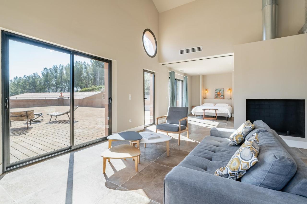 Loft D'Architecte Au Coeur D'Un Domaine Viticole Apartment ลากาเดียร์-ดาซูร์ ภายนอก รูปภาพ